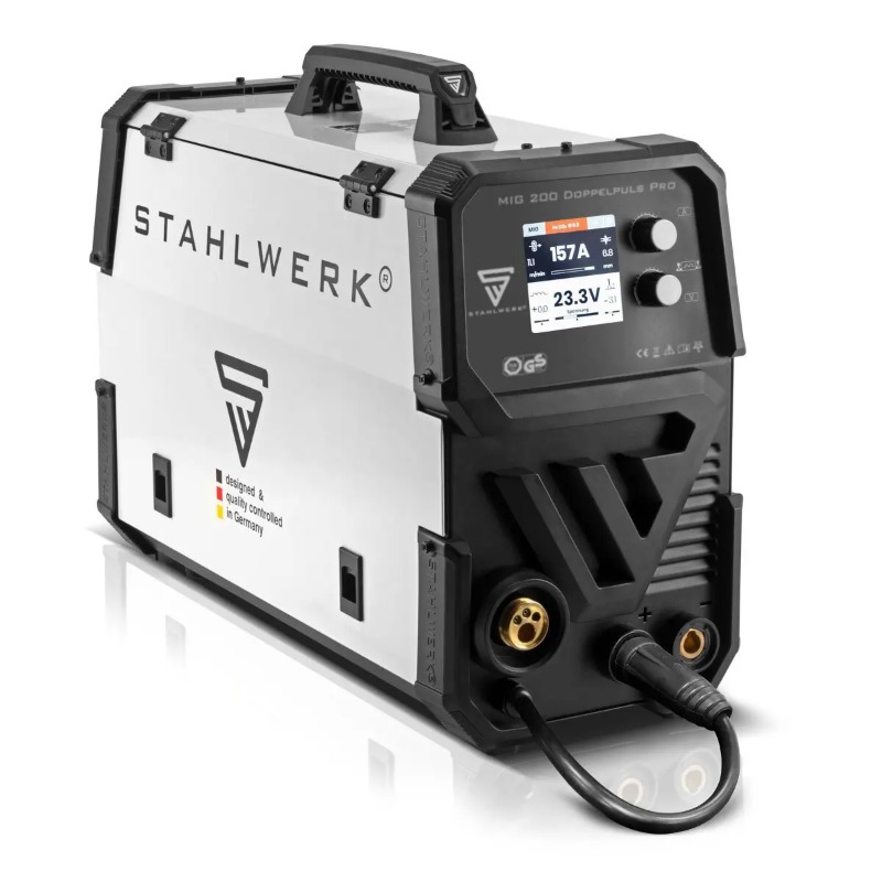 Tig Welder Machine - Stahlwerk MIG200 헤비듀티 IGBT 용접기 200A