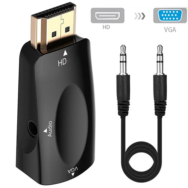 Transmission Jack Adapter - 1080P HD HDMI 호환 VGA 케이블