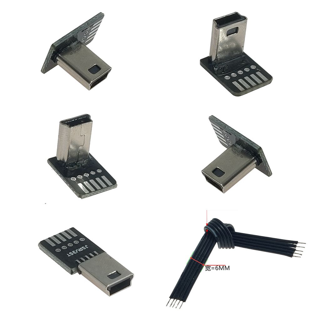 Transmission Jack Adapter - 2개 DIY 미니 USB 2.0 남성