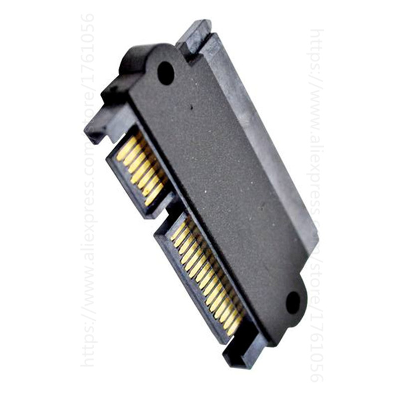 1pc SATA 22핀 7+15핀 남성 플러그-SATA - Transmission Jack Adapter 리뷰 및 가격