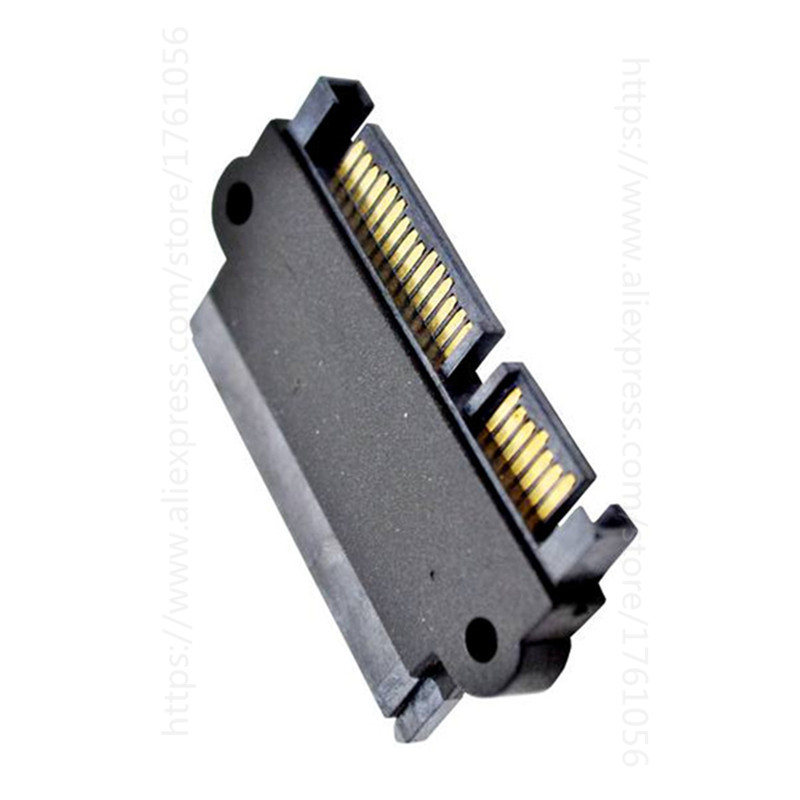 1pc SATA 22핀 7+15핀 남성 플러그-SATA - Transmission Jack Adapter 리뷰 및 가격