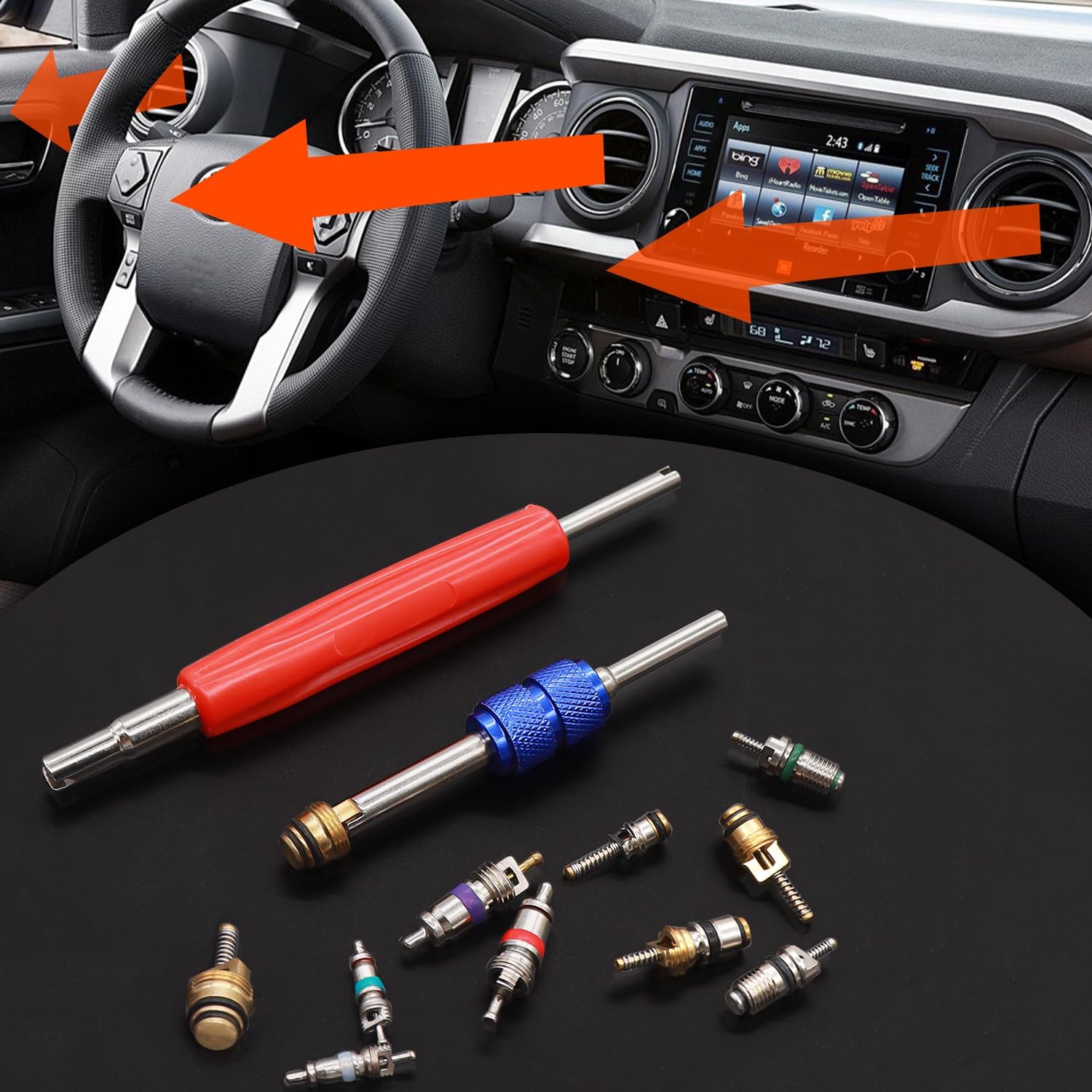 40/102pcs 자동차 에어컨 수리 키트 R12 R1 - Valve Spring Compressor 리뷰 및 가격