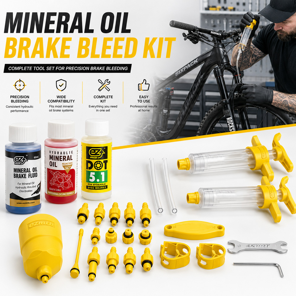 자전거 브레이크 미네랄 오일, 자전거 유압 디스크 브레 - Brake Bleeder Kit 리뷰 및 가격