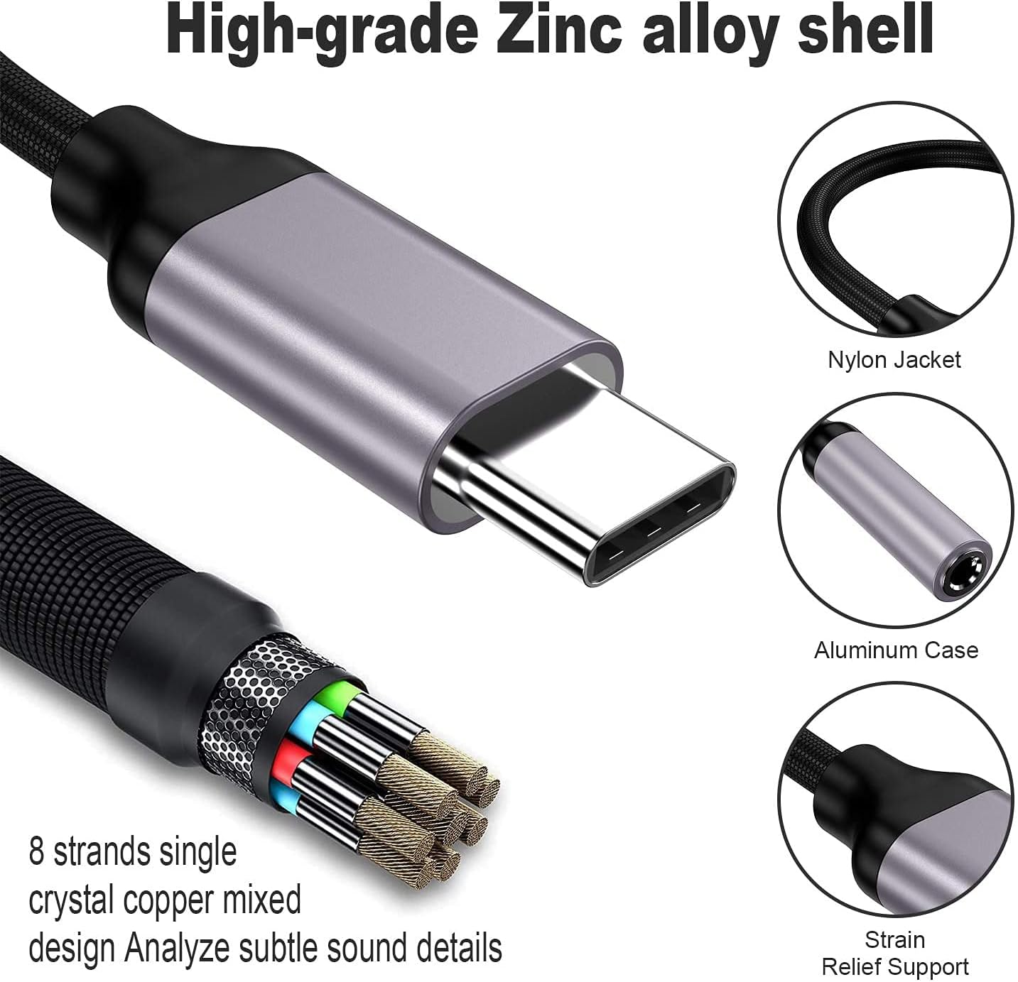 삼성 갤럭시 S22 S21 화웨이 P50 용 USB C - Transmission Jack Adapter 리뷰 및 가격